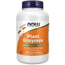 Now Foods, Plant Enzymes, 240 Vegetarian Capsules - $465.06 MXN