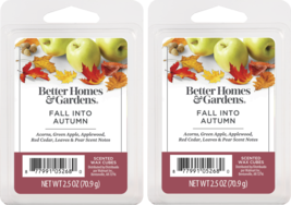 Better Homes and Gardens Scented Wax Cubes 2.5oz 2-Pack (Fall Into Autumn) - £9.80 GBP