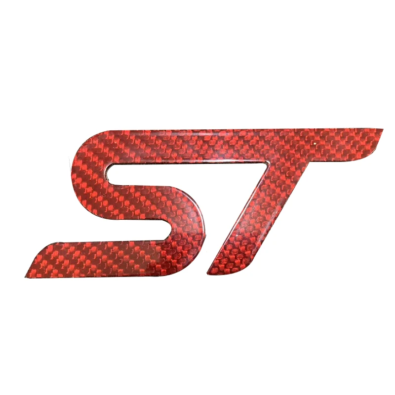 Car logo  carbon fiber ST logo m logo is applicable to Ford focus MK1 MK2 MK3 MK - $34.00