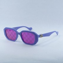 GUCCI GG1535S 004 Lilac/Pink GG Pattern 55-18-140 Sunglasses New Authentic - £168.08 GBP