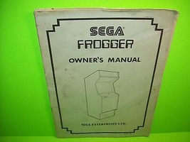 FROGGER Original 1981 Video Arcade Game Service Owners Manual Made In Japan - £31.61 GBP
