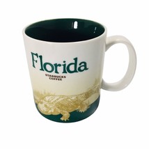 Starbucks Florida Gator Cup City Collector Series Green Coffee Mug 16oz ... - £16.30 GBP