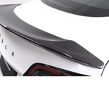 Muge Racing Real Carbon Fiber Spoiler for 2017-2021 Tesla Model 3 V Vers... - $161.97