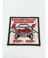 Boyscout Explorer Rallye Roadrunner Beep! Beep! Iron On Embroidered Patc... - €10,15 EUR