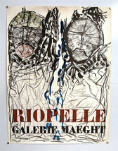 JEAN-PAUL Riopelle - Original Poster Exhibition - Maeght Gallery - Poster - 1... - £104.38 GBP