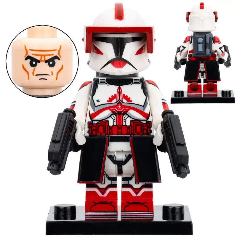 Star Wars Commander Fox (Phase 1) Lego Compatible Minifigure Bricks Toys