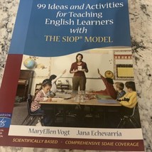 SIOP Ser.: 99 Ideas and Activities for Teaching English Learners with th... - $8.90