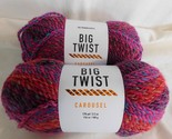 Big Twist Carousel Pomegranite lot of 2 Dye lot 490784 - $12.99