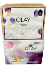 OLAY age defying Beauty Bars with vitamin E 4 Bars Same Soap Different Wrappers - £21.93 GBP