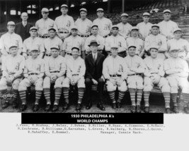 1930 Philadelphia Athletics A's 8X10 Team Photo Mlb Baseball Picture With Names - $4.94