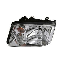 Headlight For 2003-2005 Volkswagen Jetta Driver Side Chrome Housing Clear Lens - $98.90