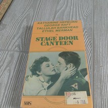 Brand New Htf 1943 Movie Stage Door Canteen Vhs Ray Bolger Harpo Marx Hepburn - £7.90 GBP