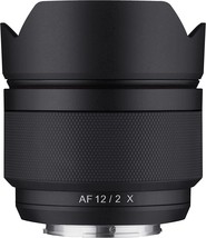 Samyang Syio12Af-Fx, A 12Mm F/2.0 Autofocus Aps-C Compact Ultra Wide Angle Lens - £485.10 GBP