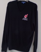 Cleveland Indians MLB Baseball Embroidered Mens V-Neck Sweater SW285 XS-... - £24.13 GBP+