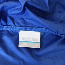 Columbia C2113MO Women's Blue Camo Flash Forward Windbreaker Hoodie Jacket Sz M image 3