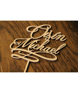 Baptism Personalised Custom Christening Day Cake Topper YOUR NAME  Laser... - $23.17 CAD