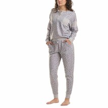 Splendid Women&#39;s Plus Size 3X gray Hearts Spekkle 2 Piece Pajama Set NWT - $17.99