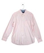 Tommy Hilfiger Men&#39;s XL Classic Fit Button Down Shirt, Pink Gingham Chec... - $502.29 MXN