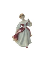 Royal Doulton Pretty Ladies Cardew Tiny Figurine England Victorian Fashion Amy - £27.24 GBP