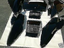 COMPLETE SET OF BLACK HONDA HELIX CN250 FUSION CN 250 SCOOTER UPPER PANELS - $311.97 CAD