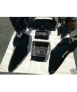 COMPLETE SET OF BLACK HONDA HELIX CN250 FUSION CN 250 SCOOTER UPPER PANELS - $227.70