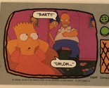 The Simpsons Trading Card 1990 #12 Bart Simpson Homer - $1.97