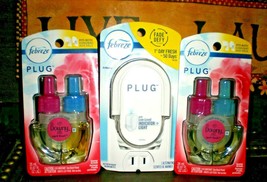 2 Febreze Plug Dual Scented Oil Refills Downy April Fresh - £12.51 GBP