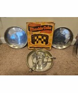 Vintage Checkered Marble Cake Pan Set, Bake King Chicago Metallic MFG - $12.99