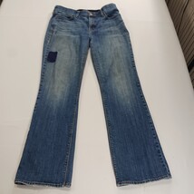 Levi’s 525 Perfect Waist Boot Cut Jeans Women’s Blue Stretch Size 12 M (30×30) image 14