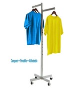 Only Hangers Commercial 2-Way Heavy Duty Straight Arms with &quot;X&quot; Style Ba... - $2,279.76 MXN