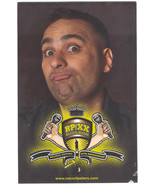 Russell Peters 2009 Canadian Tour Postcard With Dates dbl sided Comedy  - $6.78 CAD