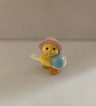 Hallmark Merry Miniatures Easter Chick With An Easter Egg In A Spoon Fig... - $10.00