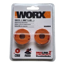 WORX WA0004 10&#39; Weedeater Replacement Trimmer Line  Spool Auto Feed 2 Pack - £9.57 GBP