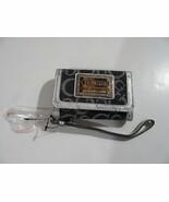 Guess Womens Taluca Vintage Small Signature Wristlet Wallet Denim Blue - $21.02 CAD