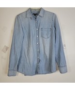 Womans J Crew Mercantile Chambray Button front Shirt Size S - £19.09 GBP