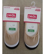 Lot of Two NWT 3-Packs Peds Ultra Low Liners Size 5-10 – See Description - £9.40 GBP