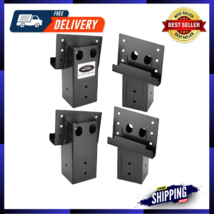 Outdoor 4x4 Compound Angle Brackets For Deer Stand Hunting Blinds Shooti... - $75.37