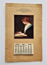 1914 Antique Harvey L Seltzer Lebanon Pa Advertising Calendar Clothier Furnisher - £53.67 GBP