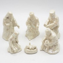 Noël Nativité Ensemble 4 &quot; Mary Joseph Jésus Sages Figurine Trois Rois-Mages - £57.56 GBP