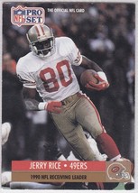 G) 1991 NFL ProSet Football Trading Card Jerry Rice #11 - £1.47 GBP