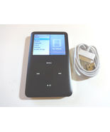 APPLE  iPOD  CLASSIC  6TH GEN.  BLACK  80GB...NEW BATTERY... - $189.99