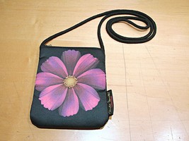 Harold Feinstein Collection Womens Lifelike Flower Cross Body Bag Purse ... - £22.26 GBP