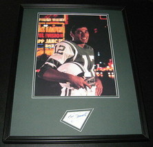 Joe Namath New York Signed Framed 16x20 Photo Display JSA Jets Alabama - £136.27 GBP