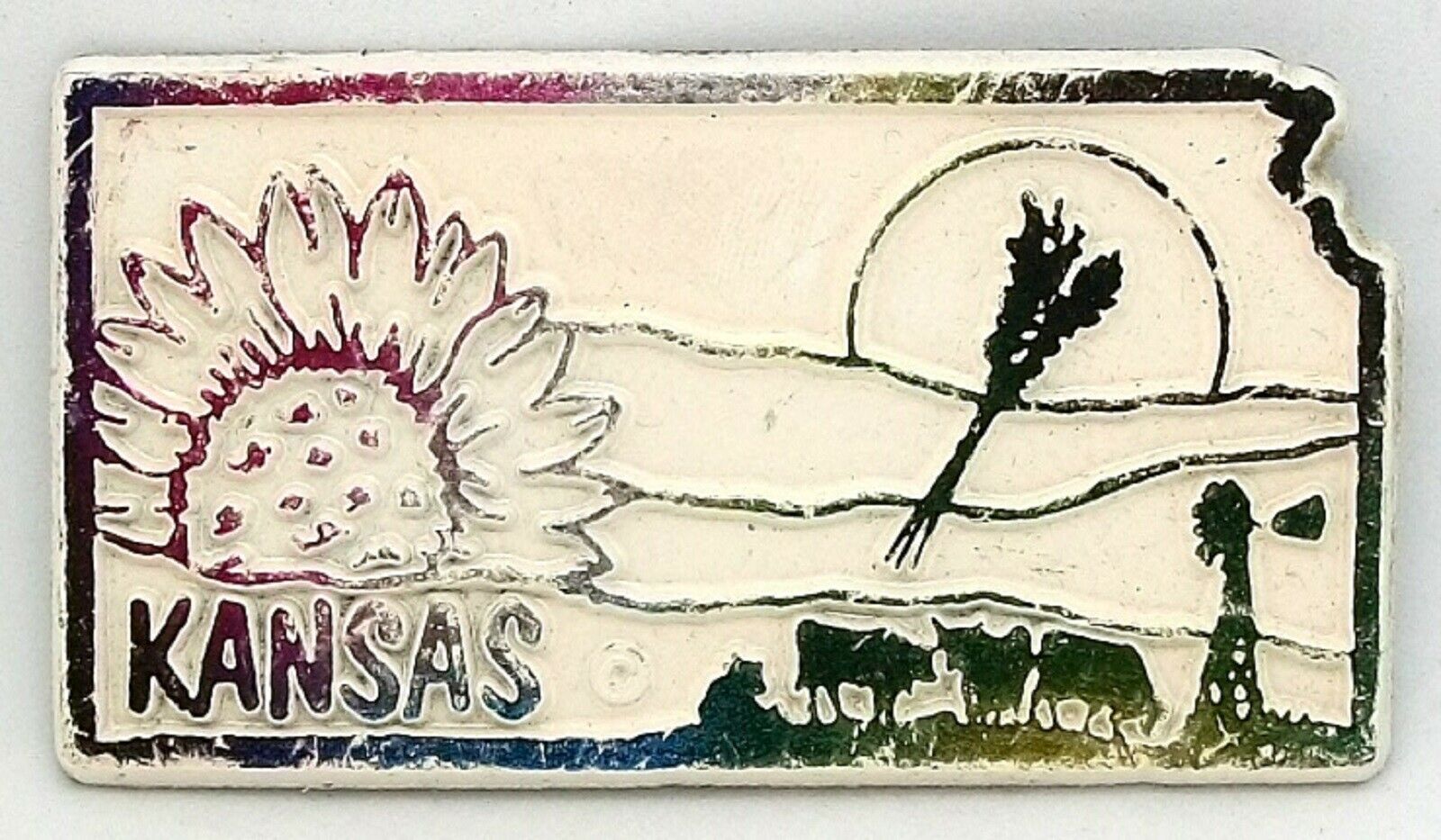 Blemished Kansas Fridge Magnet - $3.68