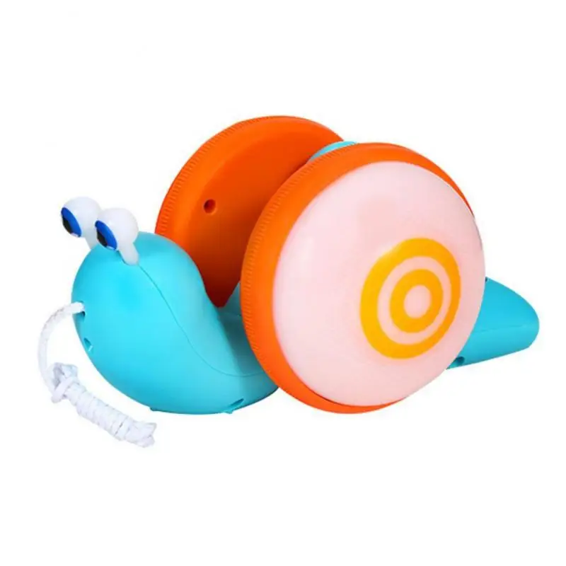 Pull String Snail Interest Training For 3-6 Years Old Children Gift Glowing - £8.10 GBP+