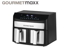 Gourmet Maxx Double Chamber Hot Air Frying Machine - Brand New. - £99.91 GBP