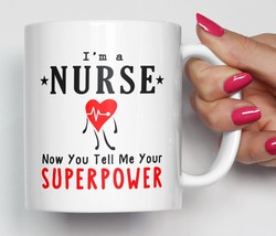 Nurse Mug, Nurse Gift, Nurse Coffee Mug, Nurse Gifts, Registered Nurse, ... - £14.80 GBP