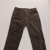 Rag & Bone Women’s Olive Velvet Zipper Leg Corduroy Pants Size 25 Made In USA image 13
