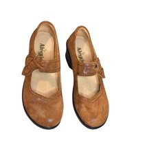 Alegria Ella Shoes EU 37 US 6.5 Brown Desert Essence Leather Shimmer Mar... - $656.79 MXN