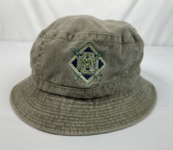 Vintage Milwaukee Brewers Hat Bucket Cap Embroidered Logo MLB Baseball - £27.51 GBP